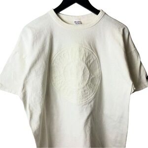 90s Vintage Champion Indiana University Embossed T Shirt Tee Short Sleeve XXL